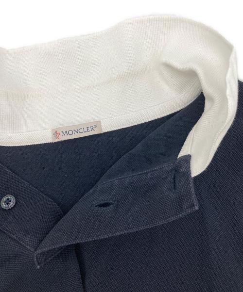 MONCLER（モンクレール）MONCLER (モンクレール) MAGLIA POLO ネイビー サイズ:Lの古着・服飾アイテム