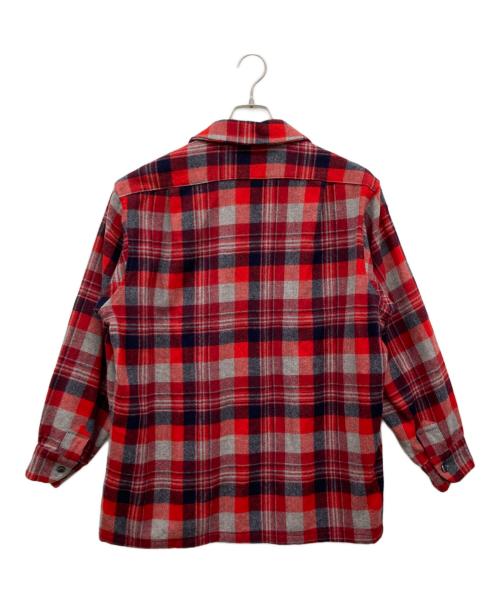 PENDLETON（ペンドルトン）PENDLETON (ペンドルトン) ボードシャツ レッド サイズ:Lの古着・服飾アイテム