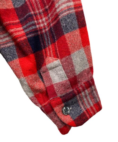 PENDLETON（ペンドルトン）PENDLETON (ペンドルトン) ボードシャツ レッド サイズ:Lの古着・服飾アイテム