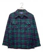 PENDLETONペンドルトン）の古着「70s ボードシャツ」｜グリーン