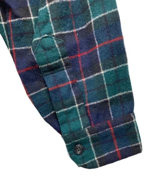 PENDLETON（ペンドルトン）PENDLETON (ペンドルトン) 70s ボードシャツ グリーン サイズ:Lの古着・服飾アイテム