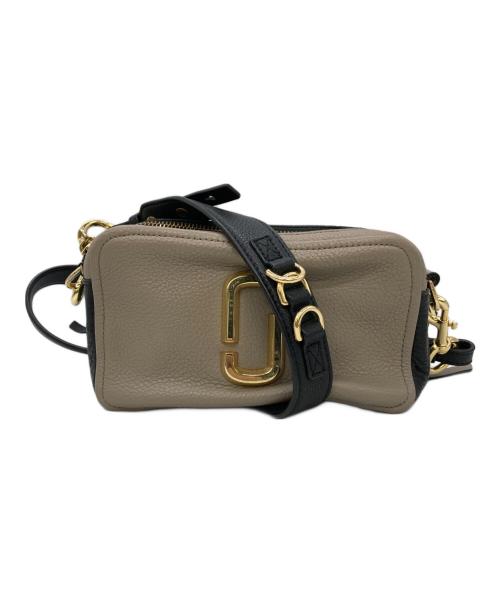 MARC JACOBS（マークジェイコブス）MARC JACOBS (マークジェイコブス) THE SOFTSHOT THE 21 ベージュ×ブラックの古着・服飾アイテム