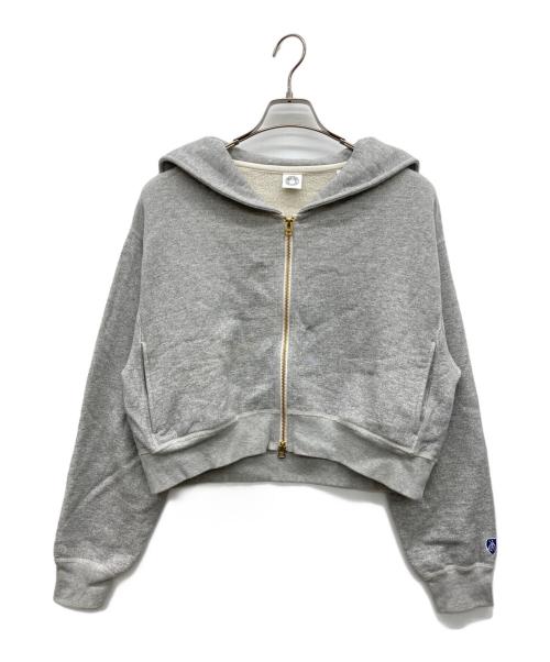 ORCIVAL（オーシバル）ORCIVAL (オーシバル) FRENCH TERRY ZIP HOODIE グレー サイズ:2の古着・服飾アイテム