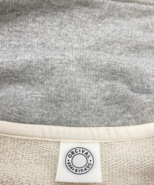 ORCIVAL（オーシバル）ORCIVAL (オーシバル) FRENCH TERRY ZIP HOODIE グレー サイズ:2の古着・服飾アイテム