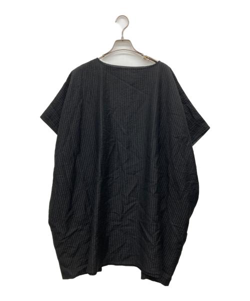 eunoia（ユノイア）eunoia (ユノイア) summer poncho ブラック サイズ:なしの古着・服飾アイテム