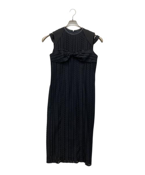 UNITED TOKYO（ユナイテッドトーキョー）UNITED TOKYO (ユナイテッドトーキョー) マヌカンレースワンピース ブラック サイズ:2の古着・服飾アイテム