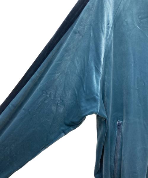 Adam et Rope（アダム エ ロペ）Adam et Rope (アダム エ ロペ) Velour Track Jacket スカイブルー サイズ:Mの古着・服飾アイテム