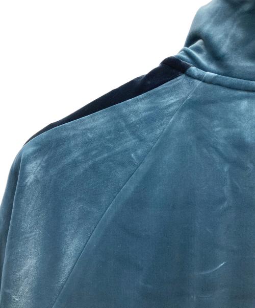 Adam et Rope（アダム エ ロペ）Adam et Rope (アダム エ ロペ) Velour Track Jacket スカイブルー サイズ:Mの古着・服飾アイテム