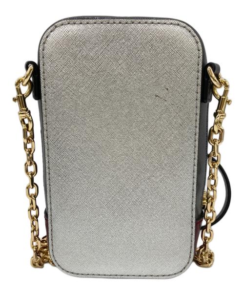 MARC JACOBS（マークジェイコブス）MARC JACOBS (マークジェイコブス) J The Hot Shot Crossbody シルバーの古着・服飾アイテム