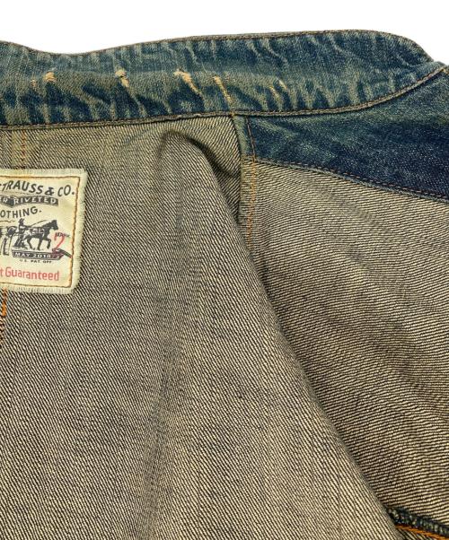 LEVI'S（リーバイス）LEVI'S (リーバイス) チェンジボタンデニムサックコート インディゴ サイズ:40の古着・服飾アイテム