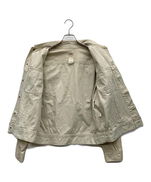 LEE（リー）LEE (リー) トラッカージャケット アイボリー サイズ:LARGEの古着・服飾アイテム