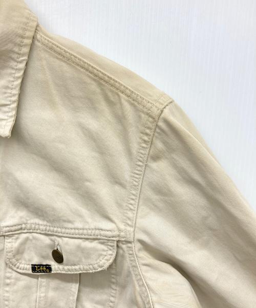 LEE（リー）LEE (リー) トラッカージャケット アイボリー サイズ:LARGEの古着・服飾アイテム