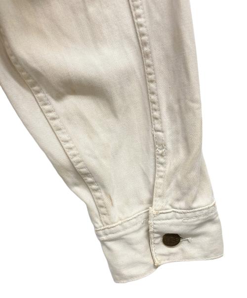 LEE（リー）LEE (リー) トラッカージャケット アイボリー サイズ:LARGEの古着・服飾アイテム