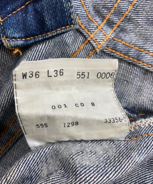 LEVI'S（リーバイス）LEVI'S (リーバイス) 551ZXX デニムパンツ インディゴ サイズ:W36 L36の古着・服飾アイテム