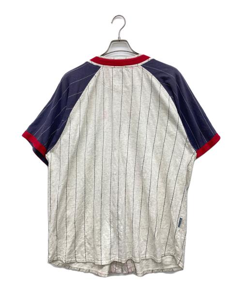 MIRAGE（ミラージュ）mirage (ミラージュ) 90s ゲームシャツ グレー サイズ:XLの古着・服飾アイテム