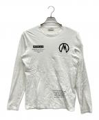 MONCLERモンクレール）の古着「MAGLIA T-SHIRT M」｜ホワイト