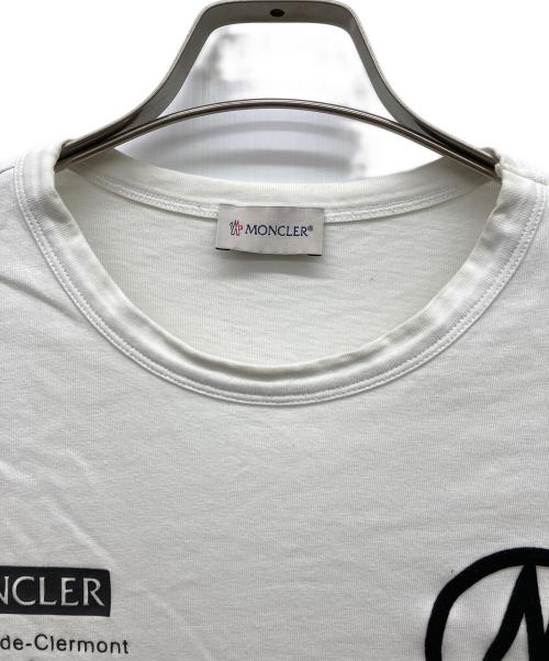 MONCLER（モンクレール）MONCLER (モンクレール) MAGLIA T-SHIRT M ホワイト サイズ:Sの古着・服飾アイテム