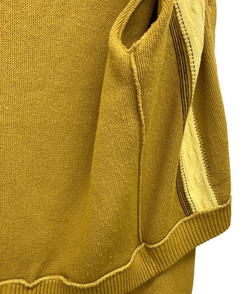 ARROW（アロー）ARROW (アロー) カーディガン イエロー サイズ:Ｍの古着・服飾アイテム