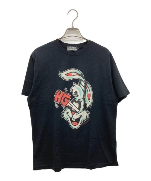 Hysteric Glamour（ヒステリックグラマー）Hysteric Glamour (ヒステリックグラマー) HYSTERIC RABBIT Tシャツ ブラック サイズ:Mの古着・服飾アイテム