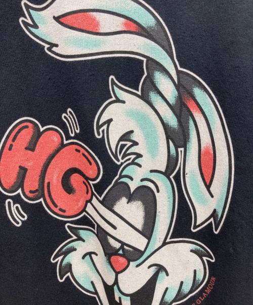 Hysteric Glamour（ヒステリックグラマー）Hysteric Glamour (ヒステリックグラマー) HYSTERIC RABBIT Tシャツ ブラック サイズ:Mの古着・服飾アイテム