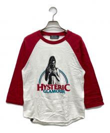 Hysteric Glamour（ヒステリックグラマー）の古着「ラグランカットソー」｜アイボリー