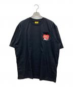 Hysteric Glamour×GUESSヒステリックグラマー×ゲス）の古着「プリントTシャツ」｜ブラック