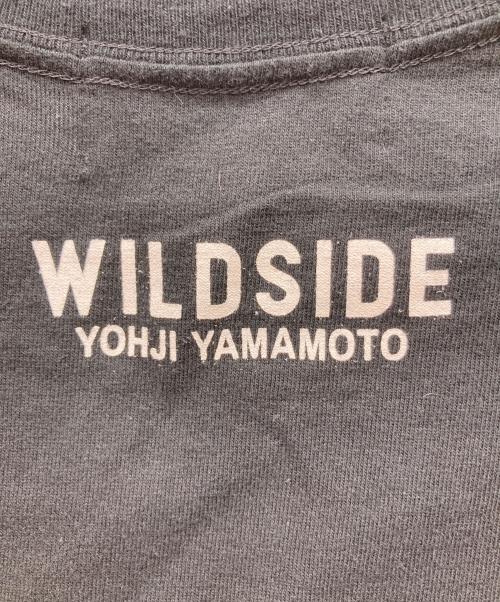Hysteric Glamour（ヒステリックグラマー）Hysteric Glamour (ヒステリックグラマー) WILDSIDE YOHJI YAMAMOTO (ワイルドサイド ヨウジ ヤマモト) PEAK NO EVIL T-Shirt ブラック サイズ:3の古着・服飾アイテム