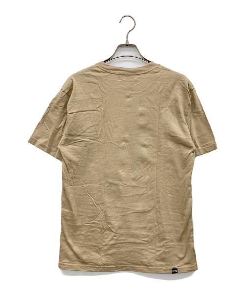 Hysteric Glamour（ヒステリックグラマー）Hysteric Glamour (ヒステリックグラマー) EVIL COLLEGE 半袖Tシャツ ベージュ サイズ:Sの古着・服飾アイテム