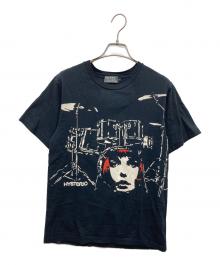 Hysteric Glamour（ヒステリックグラマー）の古着「DRUM SET Tシャツ」｜ブラック