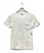 Hysteric Glamourヒステリックグラマー）の古着「HYS FANTASIES ポケット付きTシャツ」｜ホワイト