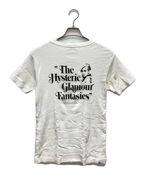 Hysteric Glamour（ヒステリックグラマー）Hysteric Glamour (ヒステリックグラマー) HYS FANTASIES ポケット付きTシャツ ホワイト サイズ:Sの古着・服飾アイテム