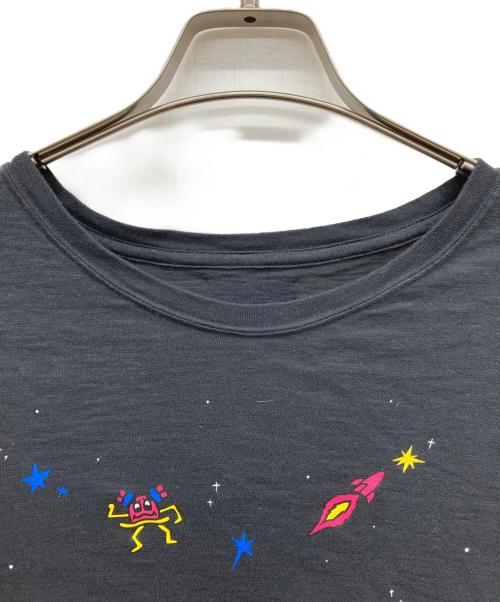 Hysteric Glamour（ヒステリックグラマー）Hysteric Glamour (ヒステリックグラマー) SPACE DISCO Tee ブラック サイズ:表記無しの古着・服飾アイテム