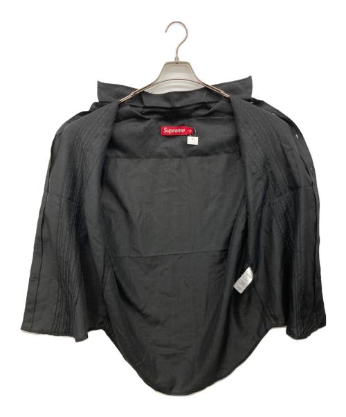 SUPREME（シュプリーム）Supreme (シュプリーム) 26SS Pintuck S/S Shirt ブラック サイズ:Sの古着・服飾アイテム