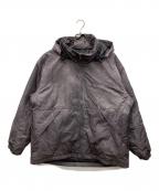 HUFハフ）の古着「中綿ジャケット」｜グレー