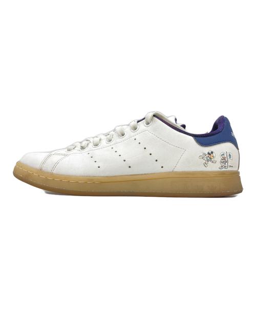 adidas（アディダス）adidas (アディダス) Disney (ディズニー) STANSMITH ホワイト サイズ:UK6の古着・服飾アイテム