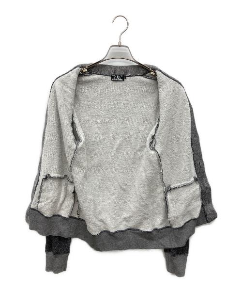 Hysteric Glamour（ヒステリックグラマー）Hysteric Glamour (ヒステリックグラマー) スウェットカーディガン グレー サイズ:Ｓの古着・服飾アイテム