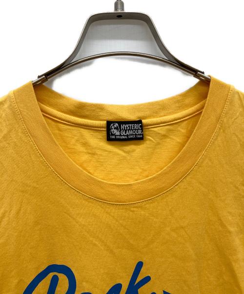 Hysteric Glamour（ヒステリックグラマー）Hysteric Glamour (ヒステリックグラマー) ROCK SOCIETY ノースリーブ イエロー サイズ:FREEの古着・服飾アイテム