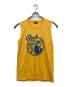 Hysteric Glamour（ヒステリックグラマー）の古着「ROCK SOCIETY ノースリーブ」｜イエロー