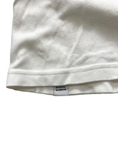 Hysteric Glamour（ヒステリックグラマー）Hysteric Glamour (ヒステリックグラマー) SPEEDSTER チビTシャツ ホワイト サイズ:Freeの古着・服飾アイテム