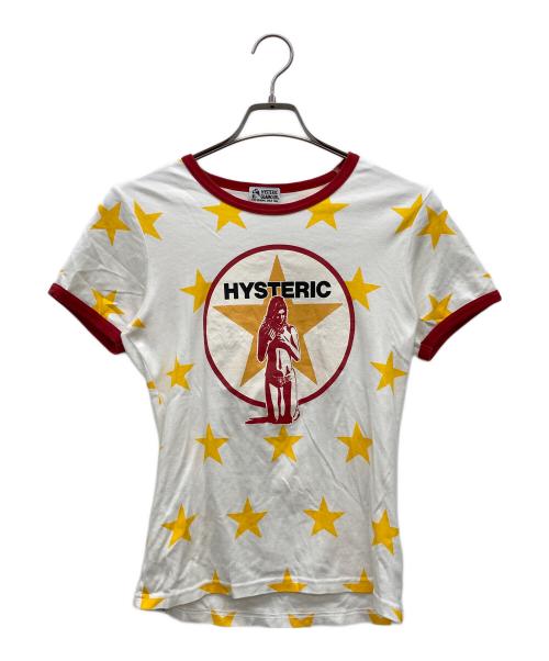 Hysteric Glamour（ヒステリックグラマー）Hysteric Glamour (ヒステリックグラマー) HYS STAR チビTシャツ ホワイト サイズ:FREEの古着・服飾アイテム