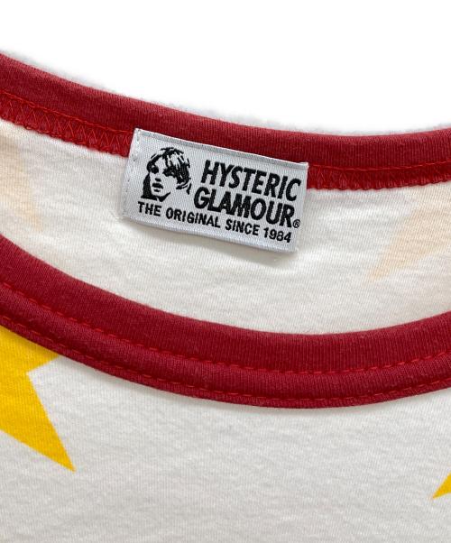 Hysteric Glamour（ヒステリックグラマー）Hysteric Glamour (ヒステリックグラマー) HYS STAR チビTシャツ ホワイト サイズ:FREEの古着・服飾アイテム