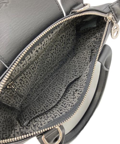 LONGCHAMP（ロンシャン）LONGCHAMP (ロンシャン) 2WAYレザーショルダーバッグ ブラック サイズ:なしの古着・服飾アイテム