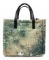 MARC JACOBS (マークジェイコブス) Mini Black Multi Splatter Print Nylon Tote グリーン サイズ:なし：20000円