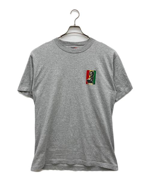 jamaican style（ジャマイカンスタイル）jamaican style (ジャマイカンスタイル) 両面プリントTシャツ グレー サイズ:Ｌの古着・服飾アイテム