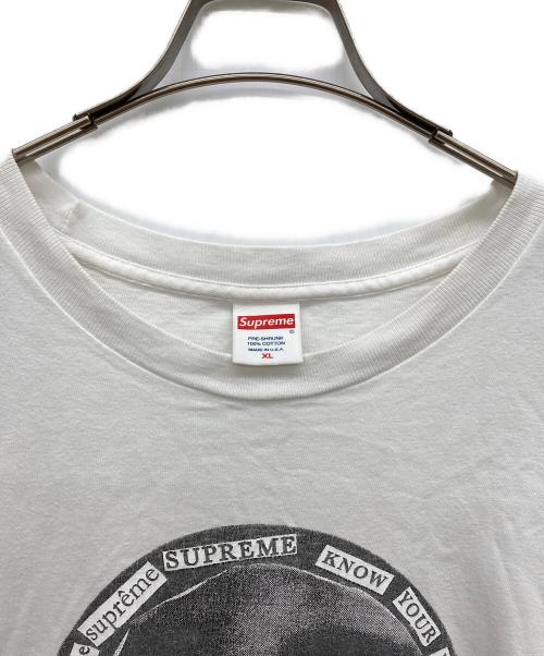 SUPREME（シュプリーム）Supreme (シュプリーム) KNOW YOUR RIGHTS Tシャツ ホワイト サイズ:XLの古着・服飾アイテム