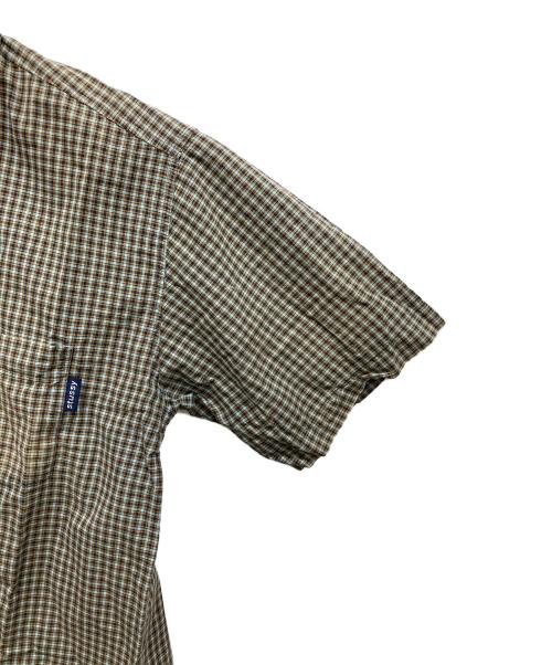 stussy（ステューシー）stussy (ステューシー) 半袖チェックシャツ マルチカラー サイズ:Ｌの古着・服飾アイテム