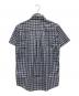 stussy (ステューシー) 半袖チェックシャツ ネイビー サイズ:Ｍ：10000円
