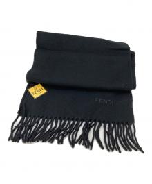 FENDI（フェンディ）の古着「マフラー」｜ブラック