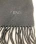 FENDI (フェンディ) マフラー ブラック：7000円