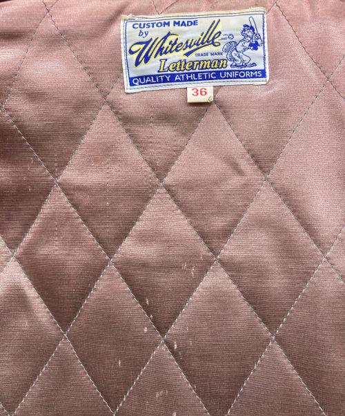 whitesville（ホワイツビル）WHITESVILLE (ホワイツビル) フルデコアワードジャケット グレー サイズ:36の古着・服飾アイテム